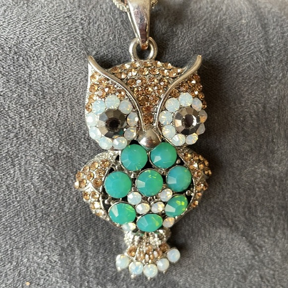 Cara NY Owl Pendant Necklace - Picture 3 of 5